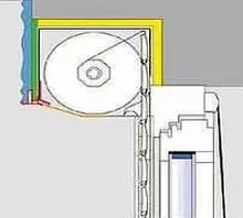 vakolható redőny elvi metszet vakolható redőny elvi metszet